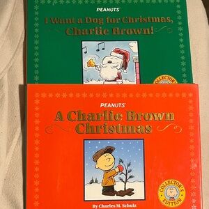 2002 Peanuts Christmas Charlie Brown Kohl’s Book Bundle